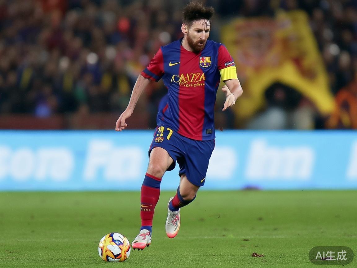 梅西在全球体育中的地位：实至名归的领军人物
作为