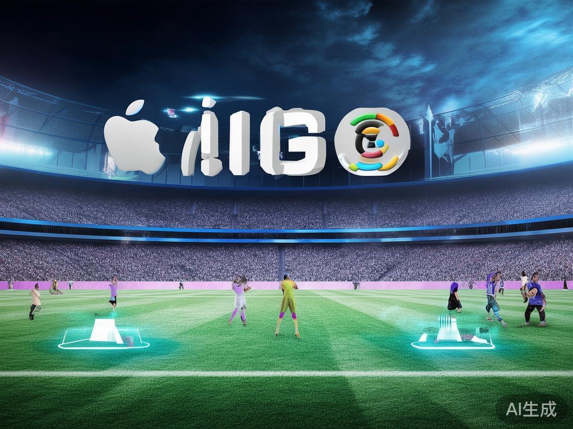 另外，科技巨头逐渐插入体育领域，像苹果（Apple