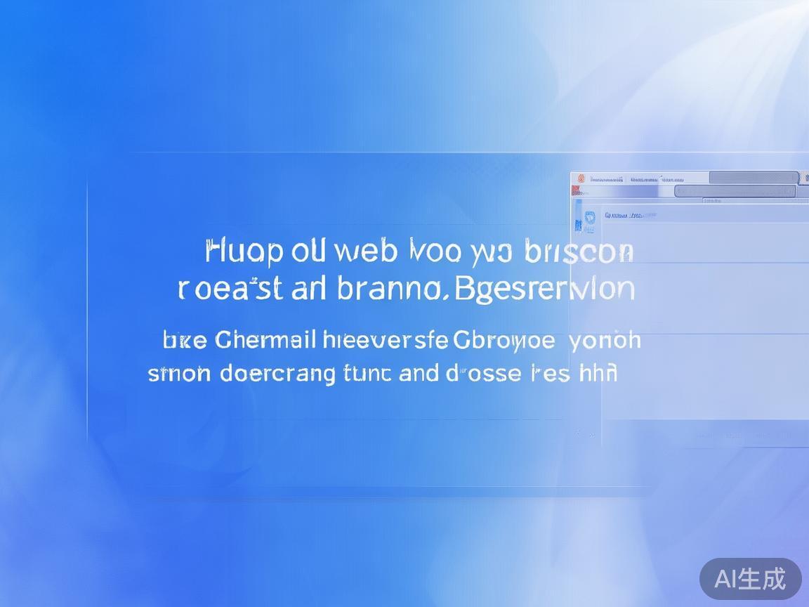 打开可信赖的浏览器：建议使用Chrome、Fire